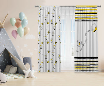 Flower bee Kids Curtains satra