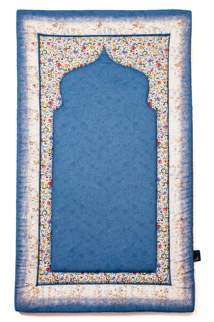 Abstract Floral Premim Prayer Mat - stara