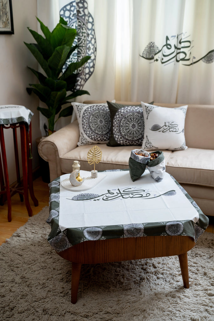 Classic Arabesque Pattern Ramadan Tablecloth satra