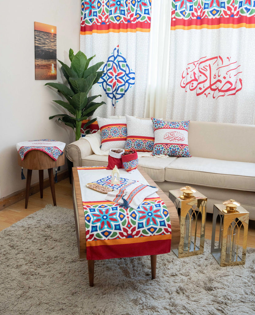 Floral Khayamiya Ramadan set satra