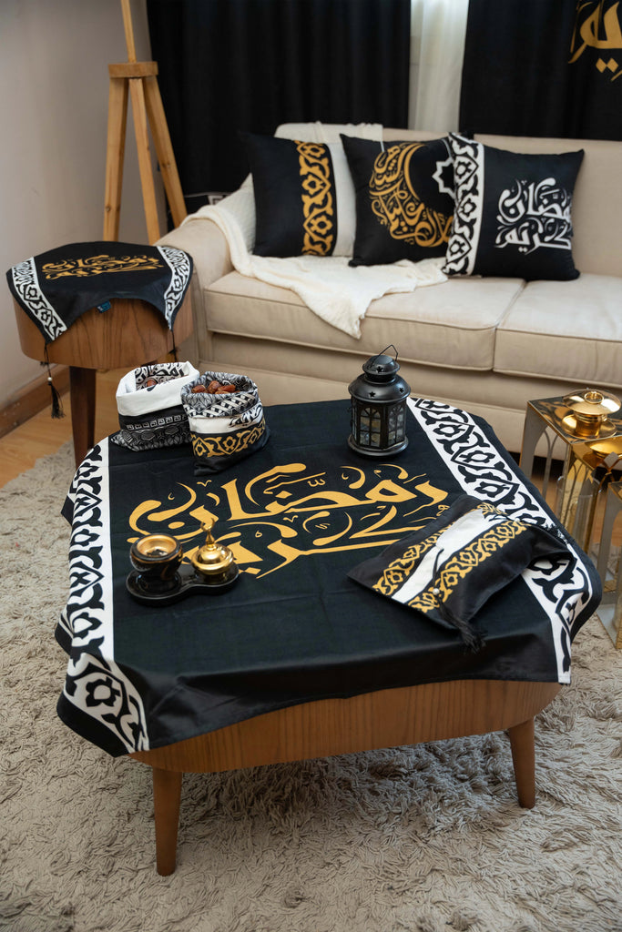 Black Mandela Ramadan Tablecloth satra