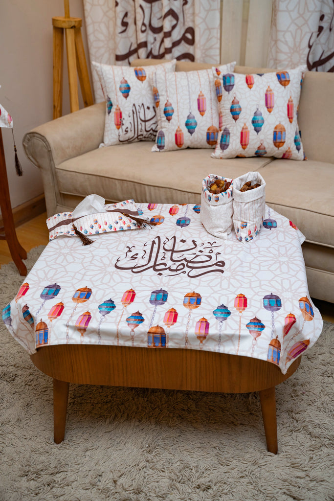 Vintage Lantern Ramadan Tablecloth satra