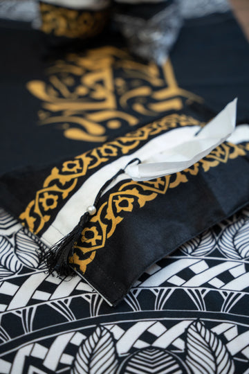 Black Mandela Ramadan Tissue Cover satra