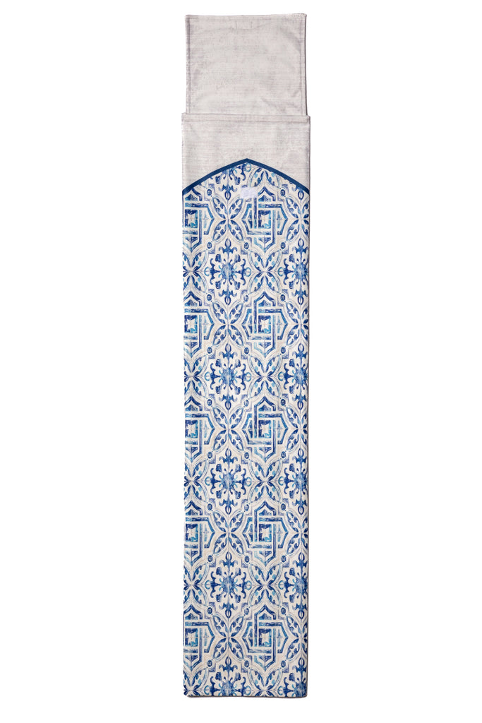 Blue Toile Pocket Mat satra