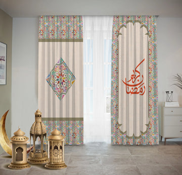 Rolorful Islamic Ramadan Curtains Ramdan satra