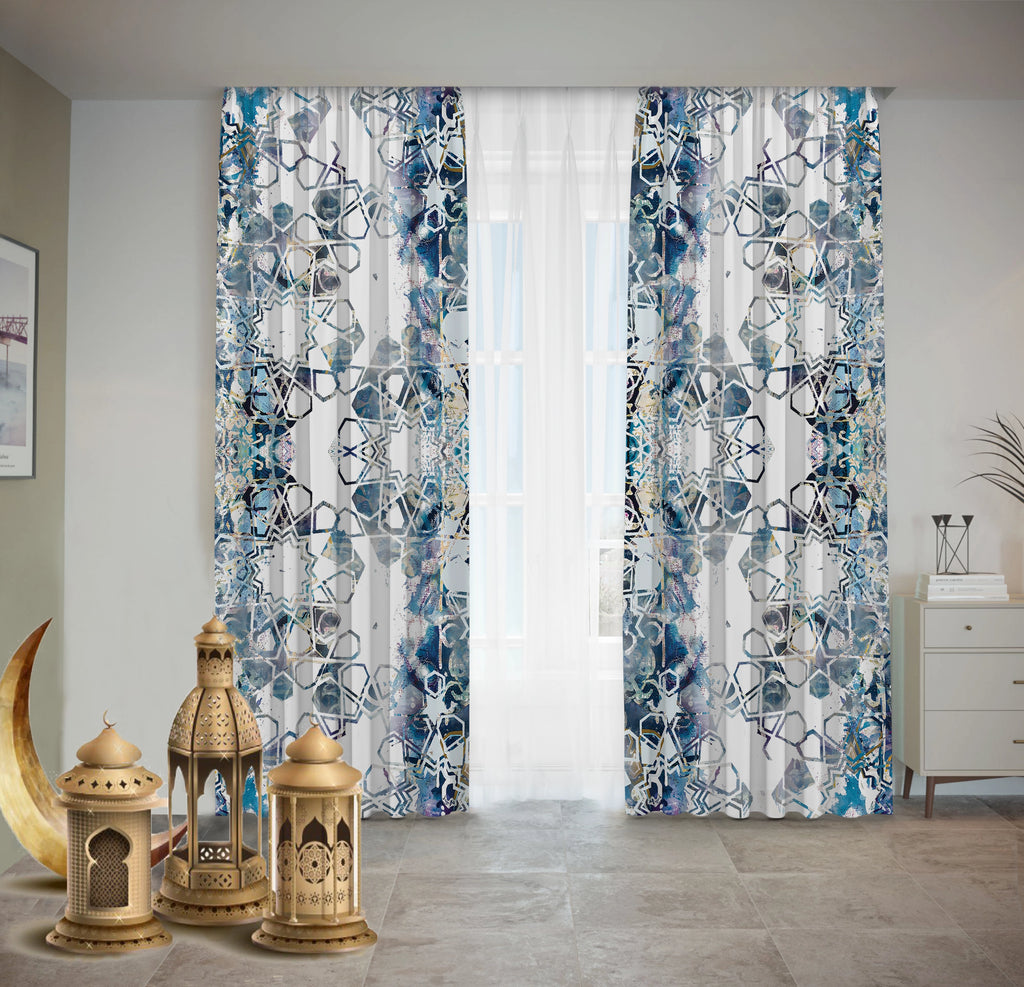 Color Splatter Curtains Ramdan satra