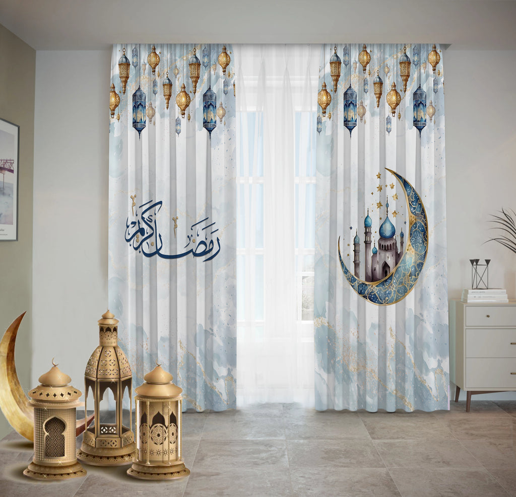 Golden Classic Curtains Ramdan satra