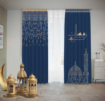 Clipislamic Pattern Curtains Ramdan satra