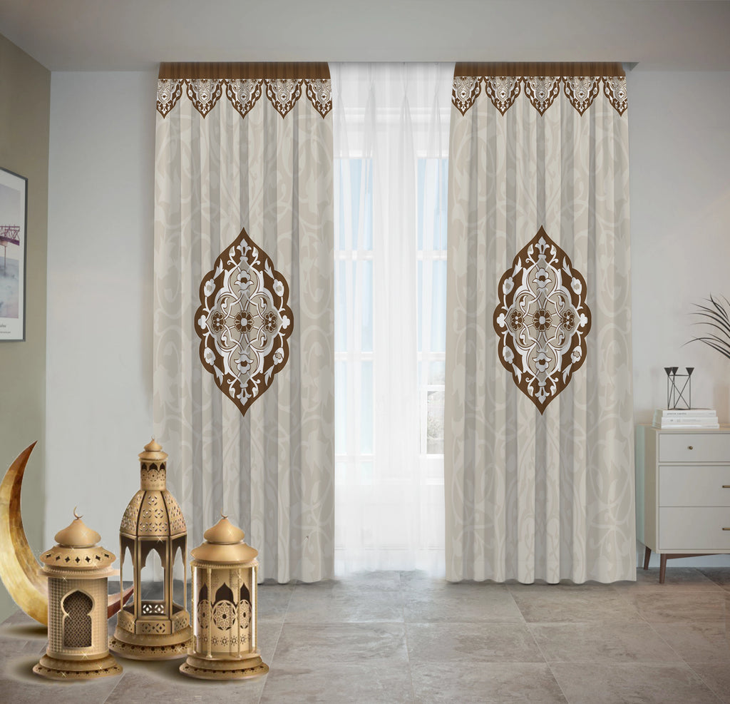 Ottoman Motifs Curtains Ramdan satra