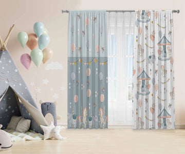 Elephant Kids Curtains satra