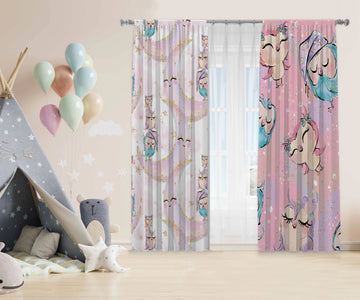 Owl Kids Curtains satra