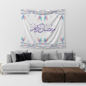 Purple Zina Ramadan Tapestry satra